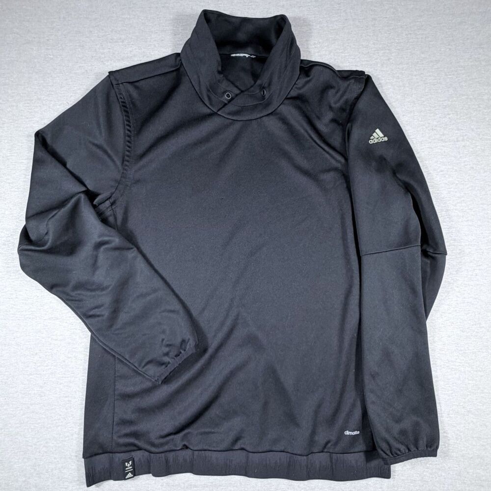 Adidas Messi ClimaLite Men Pullover Training Long Sleeve Skyline Hem Blk Soccer